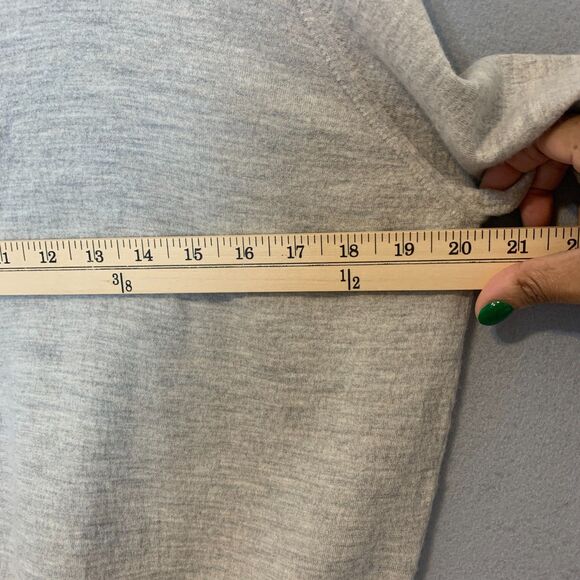 Brunello Cucinelli Grey Wool Cashmere Polo Sweater Italy Men’s Medium Luxury - Picture 7 of 8